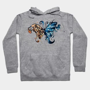 Blue Morpho Lock Hoodie